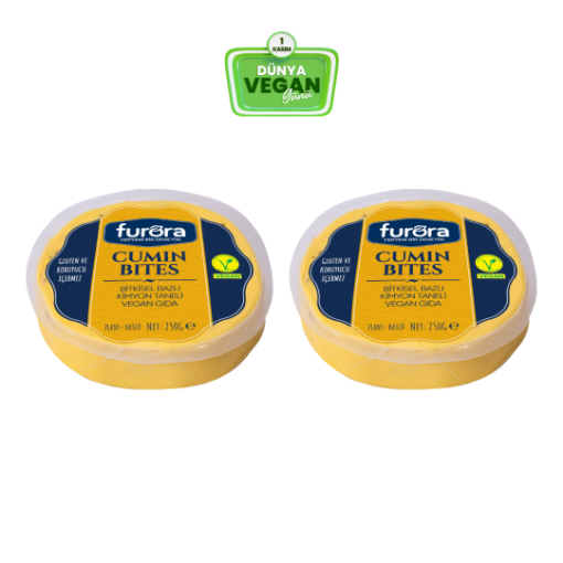Furora Vegan Kimyon Taneli Cheddar Peyniri 